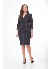Garnitur Elite Moda #4029/3239 chernyj