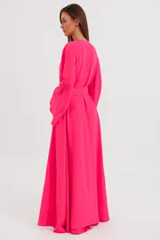 Sweter V&N fashion #1156_malinovyj