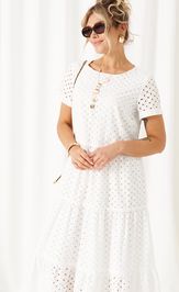 Платье Beautiful & Free 6462 белый