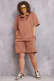 Shorts BegiModa #8004 terrakot