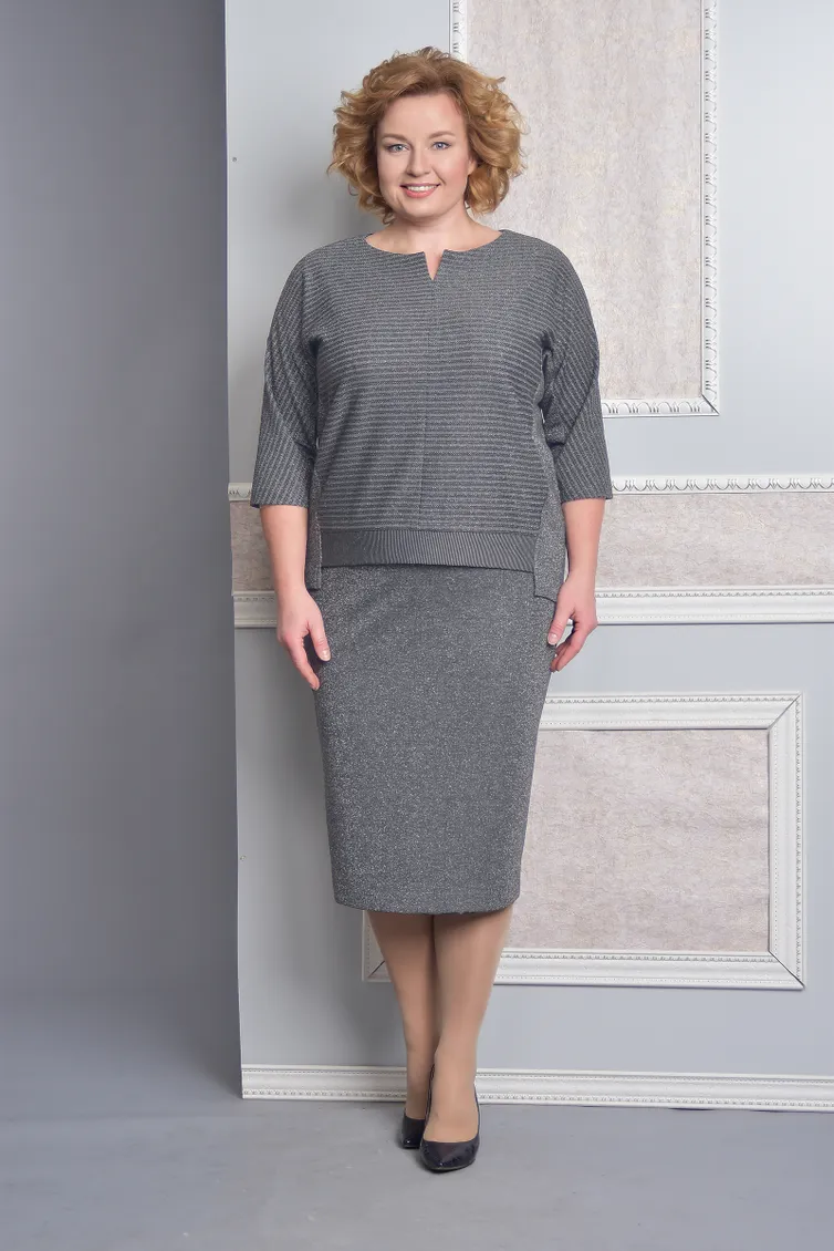 Костюм Lady Style Classic арт. 1374 сер