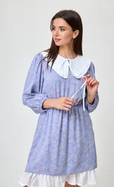 Платье Anelli Laurel 1235 голубой