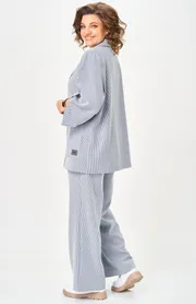 Garnitur BelElStyle #884-333/601-308 golubaya poloska