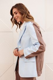 Костюм GIZART арт. 5368 голубой, капучино