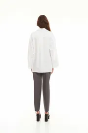 Blouse Elema #2K-1033 belyj 164
