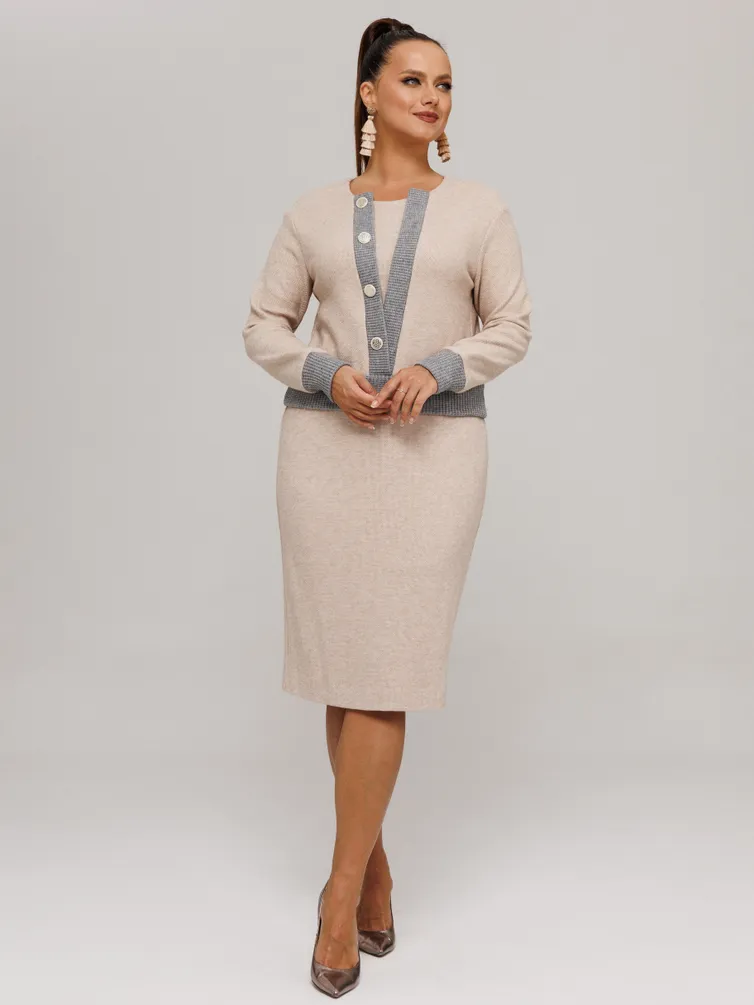 Костюм Galean Style арт. 996 Серый с беж