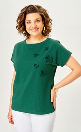 Блузон Rumoda 2288 темно-зеленый