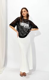 Блуза Люше 4351 черный