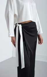 Костюм Леди лайн 2926 белый-черный