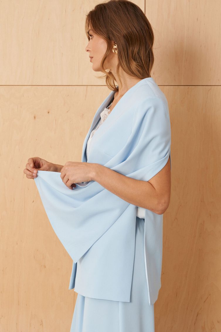 Żakiet Panda #106133 goluboj