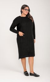 Платье BONADI 2017 глубокий черный