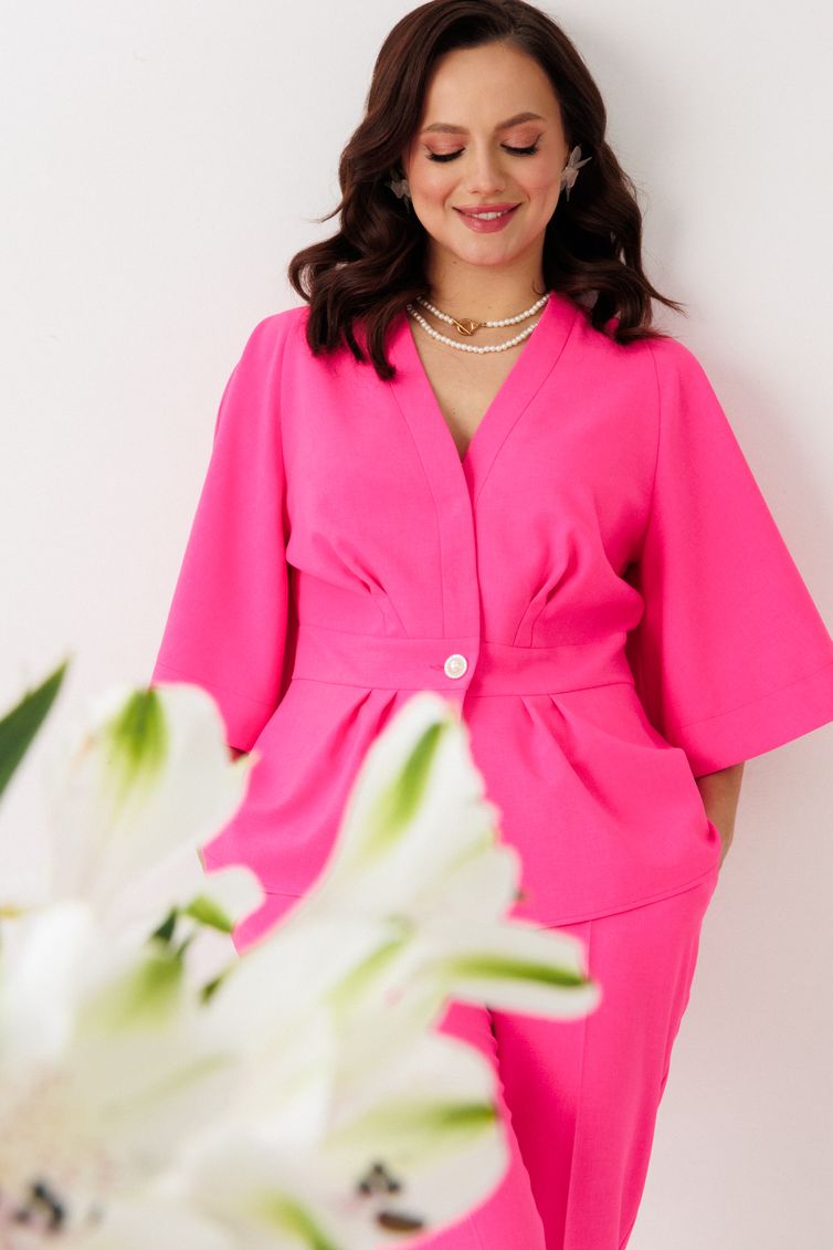 Suit Mubliz #324 fuksiya