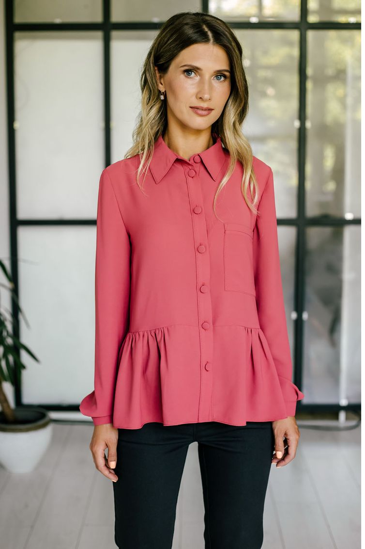 Blouse MARIKA #280 terrakot