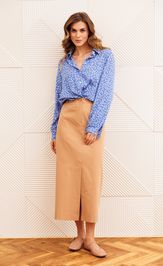 Юбка GIZART 35348/1 мокко мусс