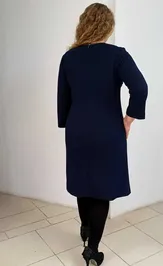Платье ТАиЕР 1252 темно-синий