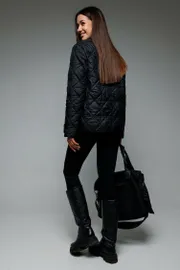 Kurtka BARBARA #B197 chernyj