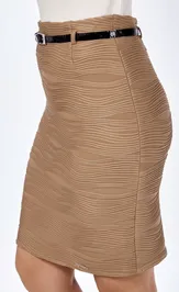 Skirt Klever 0262 bezh