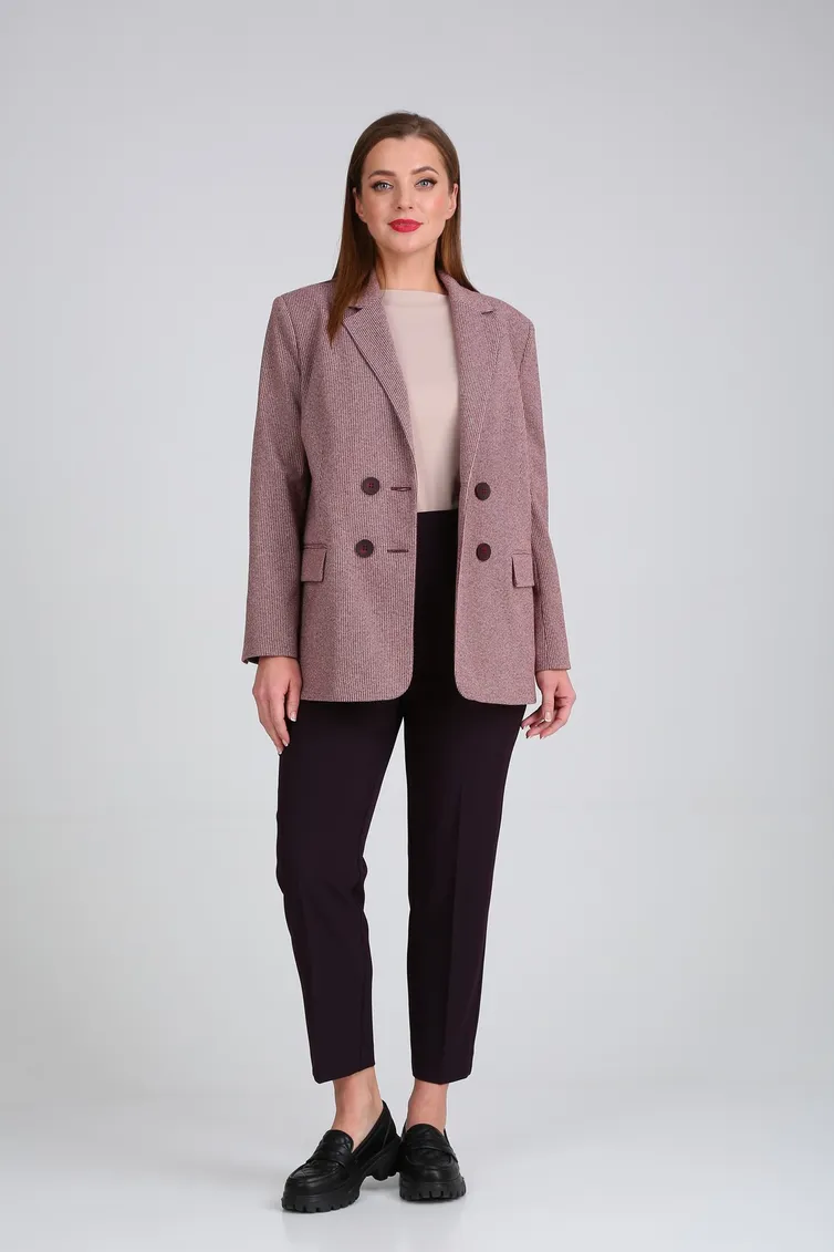 Zestaw Vilena-fashion #742 roza+baklazhan