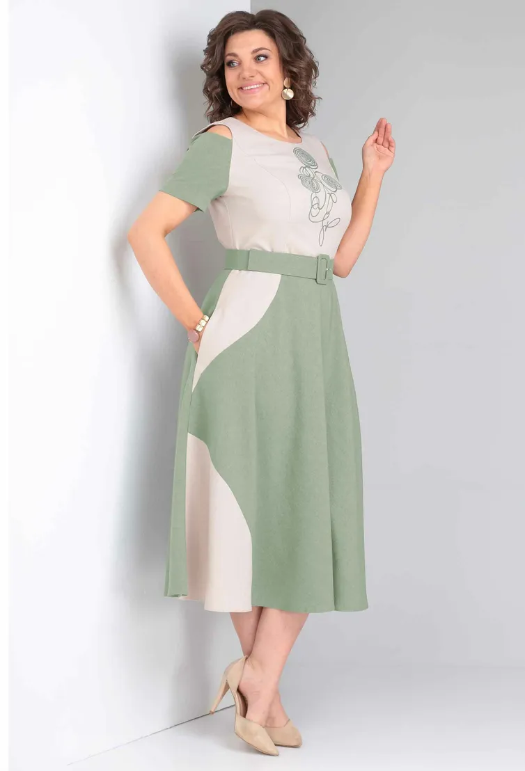 Sukienka Asolia #2622 xaki