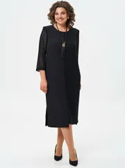 Платье Vilena-fashion арт. 1010 черный