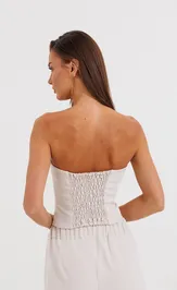 Топ V&N fashion 1149_бежевый