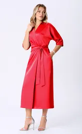 Dress BAZALINI 5116 korallovyj