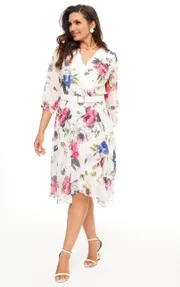 Sukienka Beautiful & Free #2122 rozovye cvety