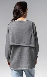 Skoczek CHARUTTI Predannaya stilyu (grey, 2 v 1)