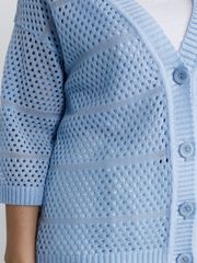 Sweter BONADI #1819 goluboj