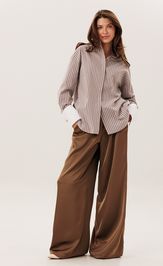 Блузка DILIA 6008 коричневый