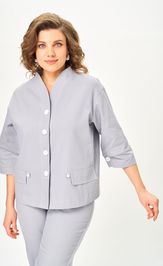 Костюм Vilena-fashion 1159 серый