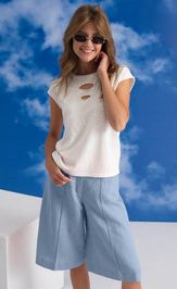 Брюки, шорты, комбинезоны Barbara Geratti С8276BG серый/голубой