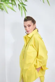 Koszula SOVA #11078 zhelt