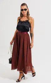 Skirt Anastasia 1263.1 terrakot