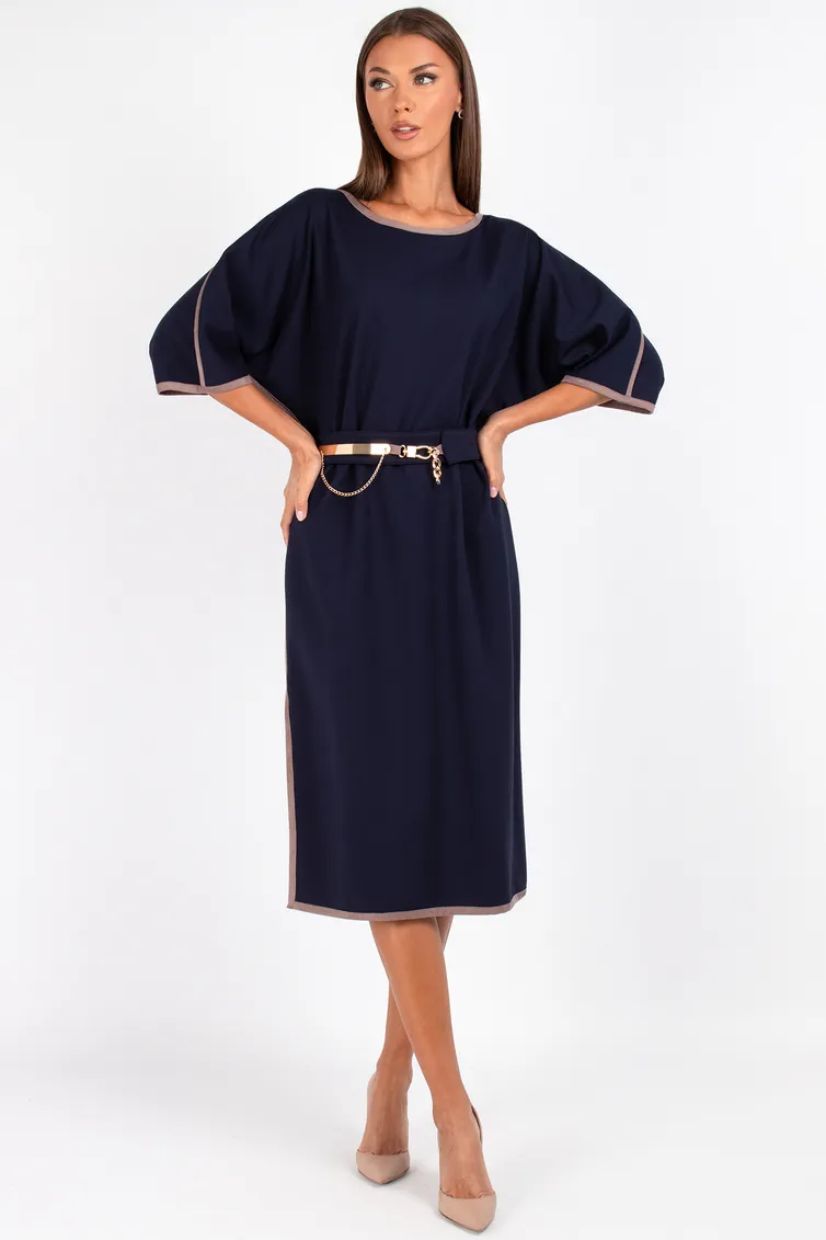 Dress VIZAVI #804 sinij