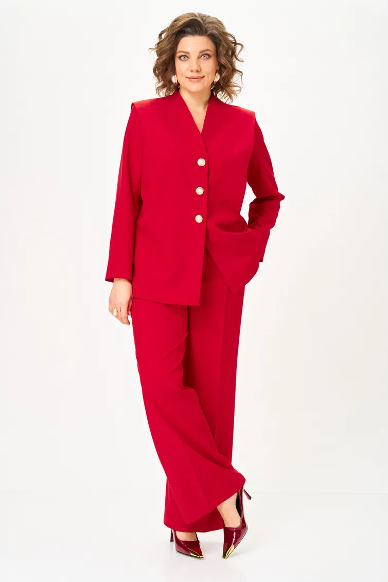 Костюм Vilena-fashion арт. 1138 красный