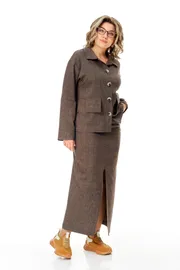 Garnitur Anastasia #1384 shokolad