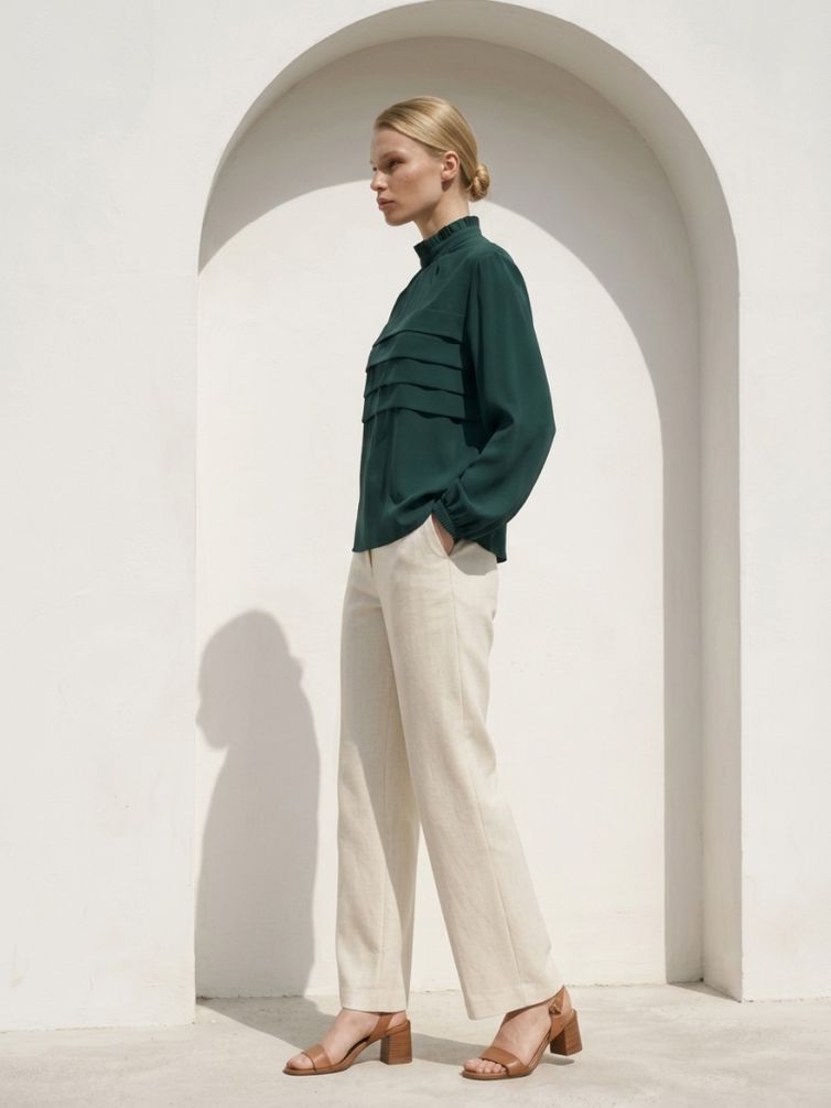 Bluzka Lissana #5058 malaxit