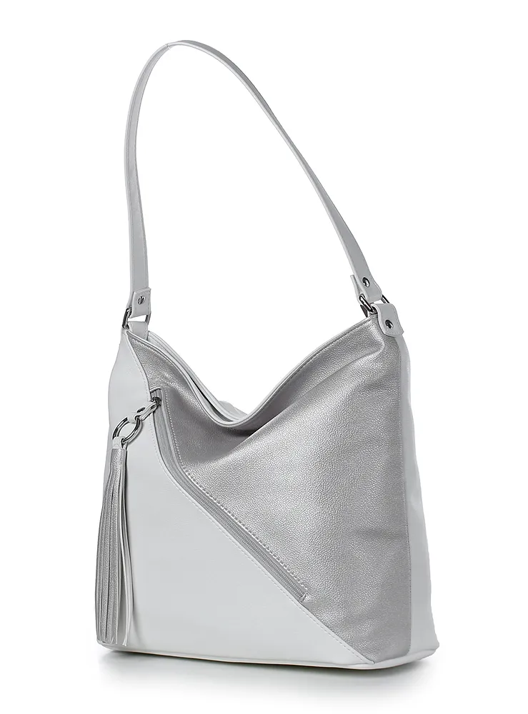 Torba Galanteya #22s453k45 belyj/molochnyj metallik