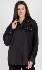 Blouse VIZAVI 810 chernyj
