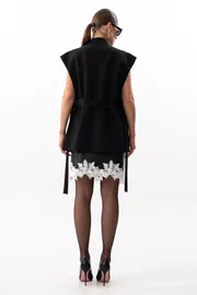 Kamizelka SILVERSPICE #S-2529 chernyj