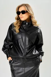 Kurtka Ava fashion #M-230 chernyj