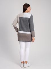 Кардиган BONADI арт. 1933 серый-капучино