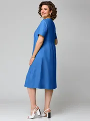 Sukienka Michelle Style #1196 sinij