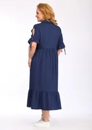 Sukienka Vilena-fashion #815 sinij