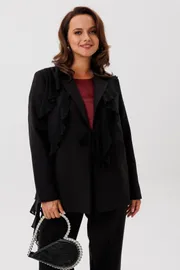Garnitur Vilena-fashion #1121 chernyj+vinnyj