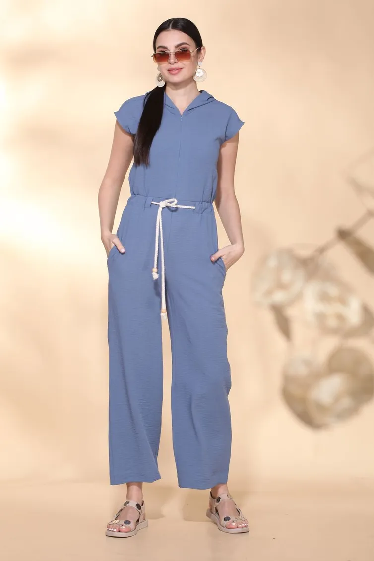 Комбинезон Vilena-fashion арт. 644 голубой