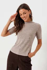 Jumper Lyushe #4460 kapuchino