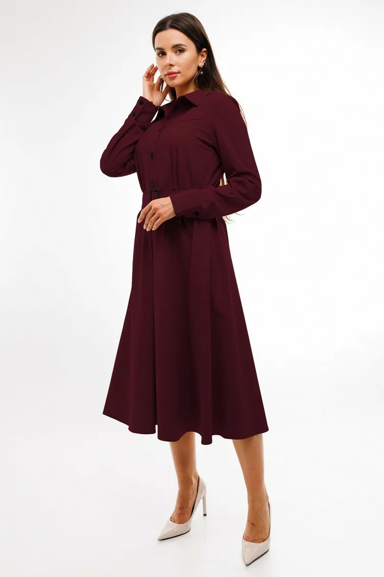 Sukienka BARBARA #B189 marsala