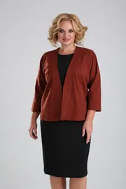 Garnitur Vilena-fashion #667 shokolad+chernyj